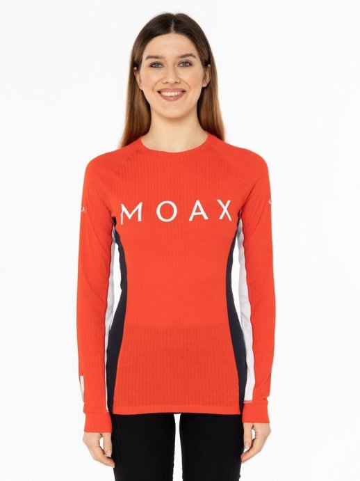 Термофутболка Moax Race LS жен. MX114030/99992 ярко-красный