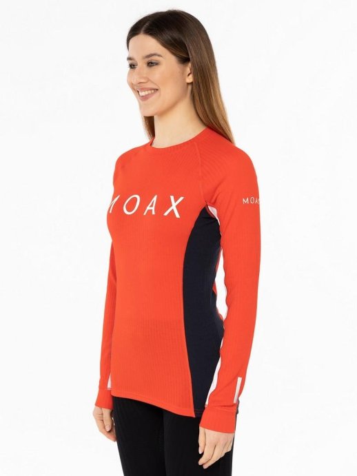 Термофутболка Moax Race LS жен. MX114030/99992 ярко-красный