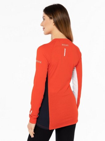 Термофутболка Moax Race LS жен. MX114030/99992 ярко-красный