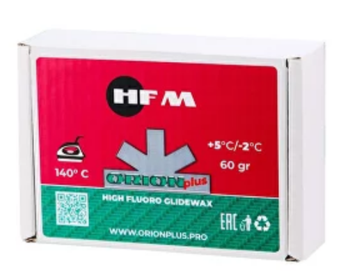 Парафин ORION HFM на грязный снег +5/-2 60 гр