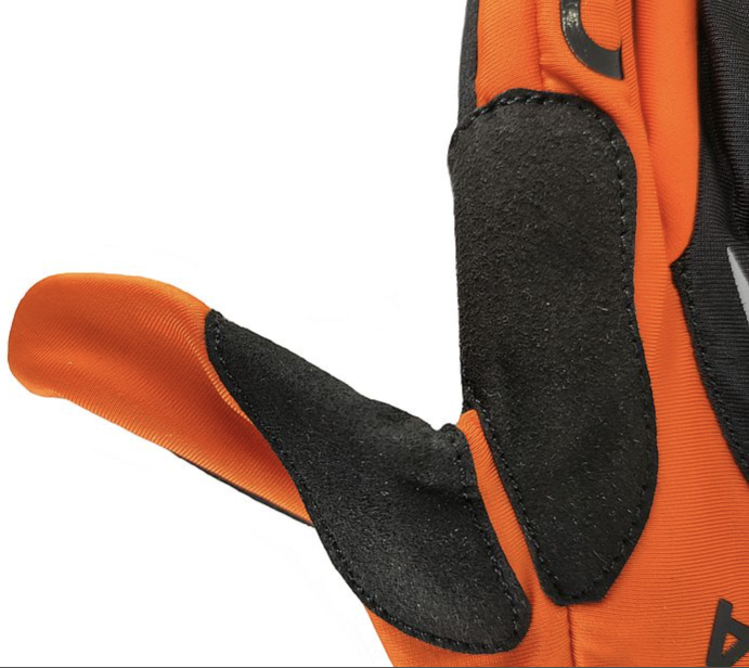 Перчатки COXA Racing чёрно/оранжевые