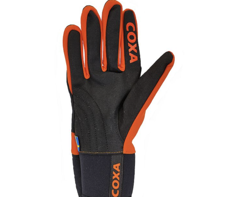 Перчатки COXA Racing чёрно/оранжевые