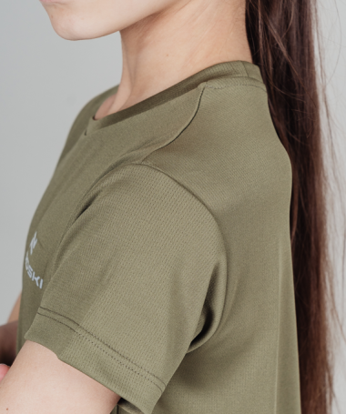 Футболка Nordski Jr. Run Olive NSJ419425
