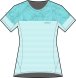 Футболка KV+ SPRINT T-shirt woman, turquoise 23SW01.2