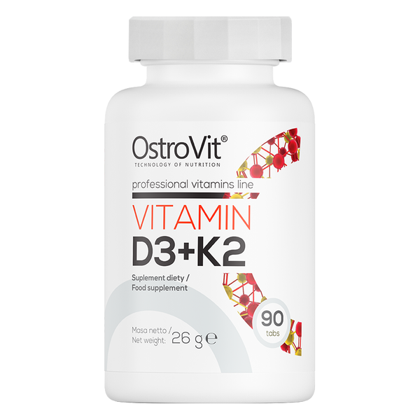 Витамин Д3 + К2 OstroVit Vitamin D3 + K2 90 таб. в Твери