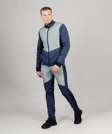 Брюки Nordski Hybrid Pro Blue/Ice Mint NSM505995