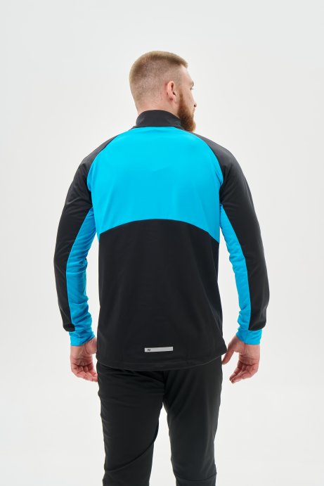 Тренировочная куртка Nordski Core Black/Breeze NSM657058