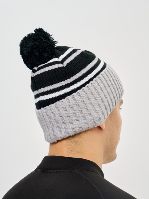 Шапка Nordski Severe Black/Grey/White NSV736217