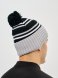 Шапка Nordski Severe Black/Grey/White NSV736217