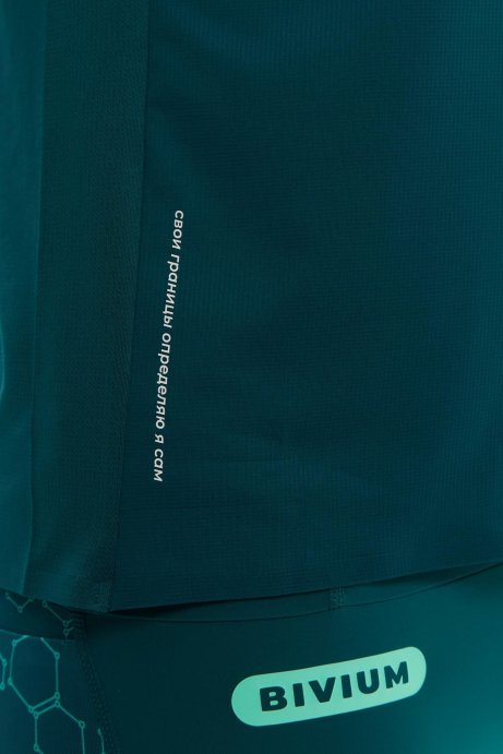 Футболка Bivium Тайм 2.0 муж. сине-зеленый в Нижнем Новгороде