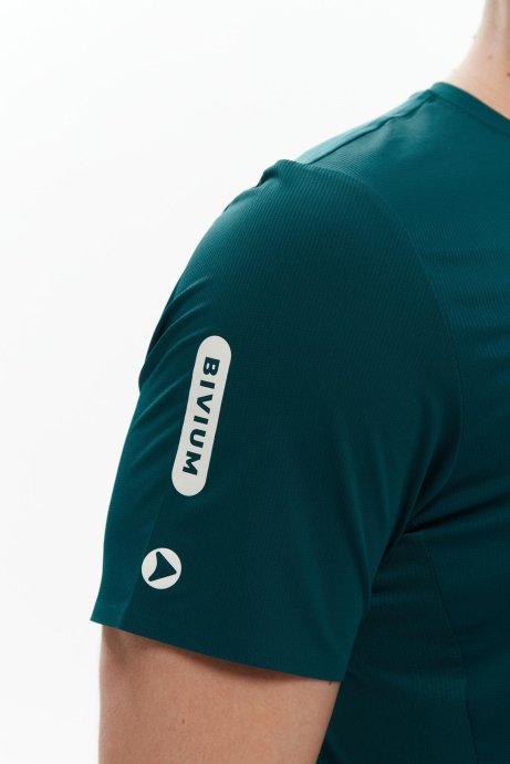Футболка Bivium Тайм 2.0 муж. сине-зеленый в Нижнем Новгороде