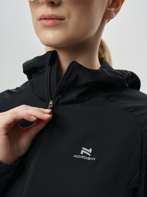 Ветровка Nordski Runway Black W NSW345100 в Новосибирске