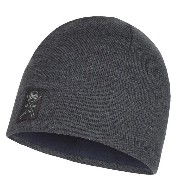 Шапка Buff Knitted &amp; Fleece Band Hat Solid Grey 113519.937.10.00