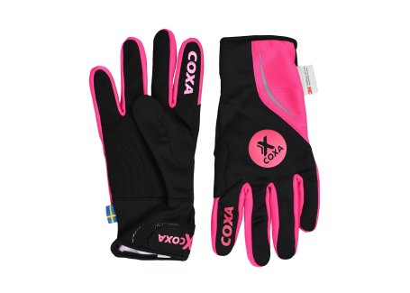 Перчатки COXA Racing розовые