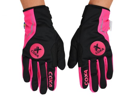 Перчатки COXA Racing розовые