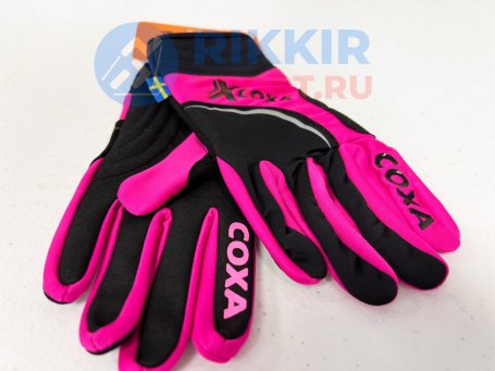 Перчатки COXA Racing розовые