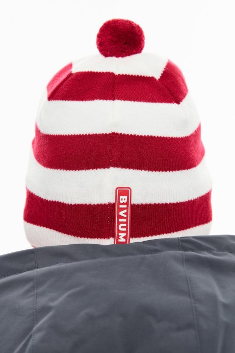 Шапка Bivium Арех красный_белый M (58) в Санкт-Петербурге