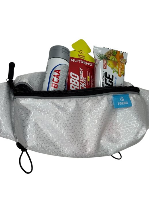 Поясная сумка FOXO3 объемная белая