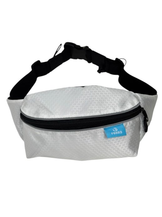 Поясная сумка FOXO3 объемная белая
