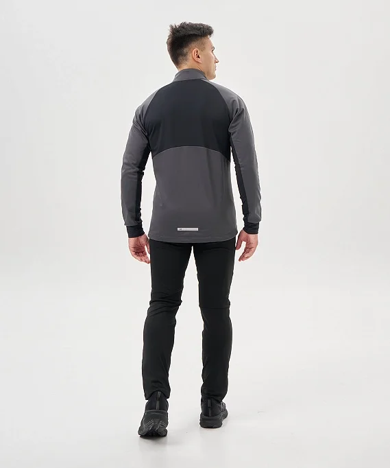 Тренировочная куртка Nordski Core Graphite/Black NSM657198