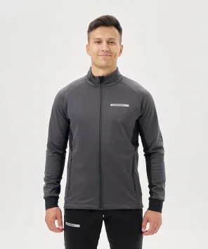 Тренировочная куртка Nordski Core Graphite/Black NSM657198