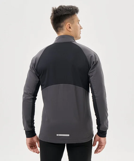 Тренировочная куртка Nordski Core Graphite/Black NSM657198