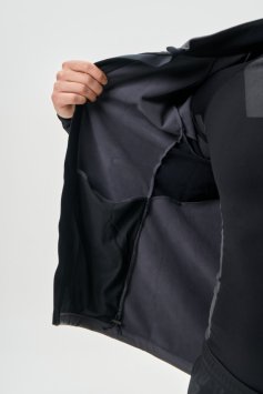 Тренировочная куртка Nordski Core Graphite/Black NSM657198