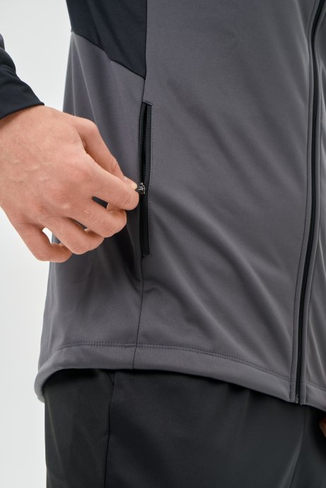 Тренировочная куртка Nordski Core Graphite/Black NSM657198