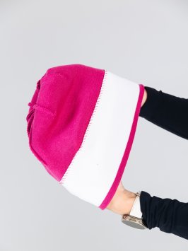 Шапка NONAME XC KNIT HAT DARK RASPBERRY