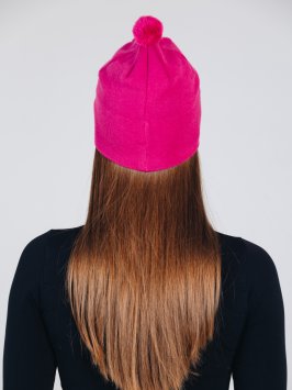 Шапка NONAME XC KNIT HAT DARK RASPBERRY