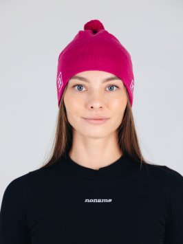 Шапка NONAME XC KNIT HAT DARK RASPBERRY