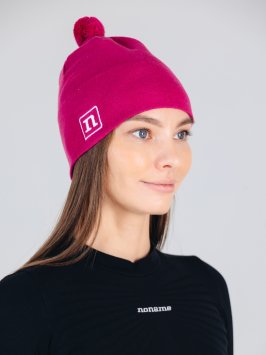 Шапка NONAME XC KNIT HAT DARK RASPBERRY