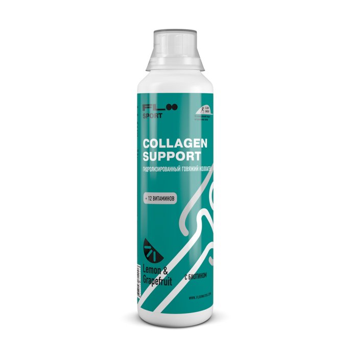 Коллаген / Collagen Support FLOO SPORT 500мл (Лимон-Грейпфрут) в Твери