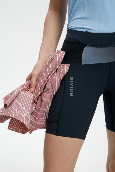Шорты (спринтерки) Bivium &quot;Спринт  2.0&quot; жен. черн._графит.