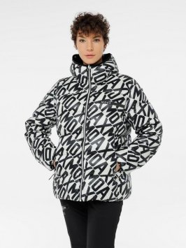 Куртка пуховая Club Team Logo жен. MX315230/10010 черный принт