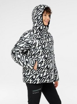 Куртка пуховая Club Team Logo жен. MX315230/10010 черный принт