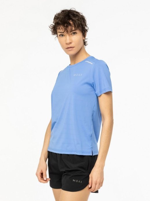 Футболка Moax Active Cool жен. MX114640/70400 васильковый