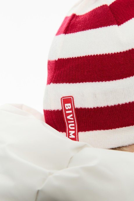 Шапка Bivium Арех красный_белый S (56) в Санкт-Петербурге