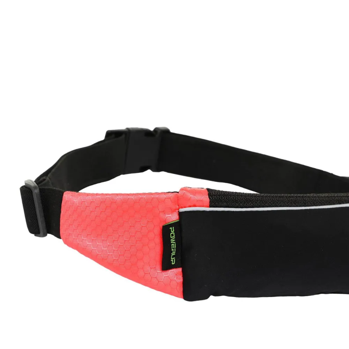 Сумка поясная POWERUP (эластичная) salmon