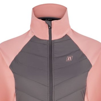 Куртка NONAME HYBRID JACKET 24 WOS SALMON ROSE/GREY
