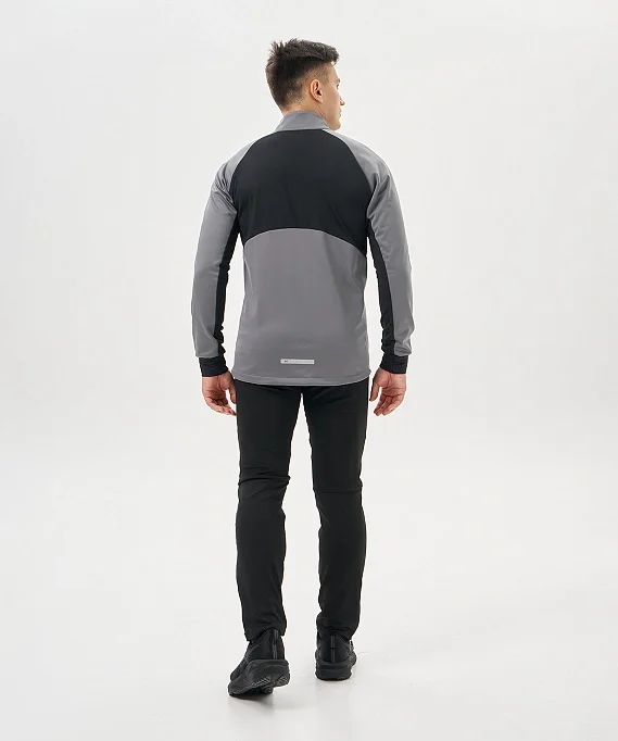 Тренировочная куртка Nordski Core Grey/Black NSM657202