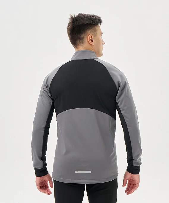 Тренировочная куртка Nordski Core Grey/Black NSM657202