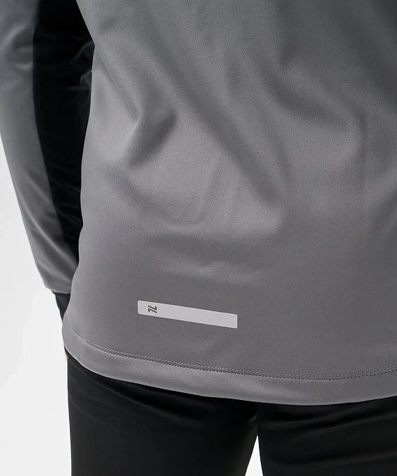 Тренировочная куртка Nordski Core Grey/Black NSM657202