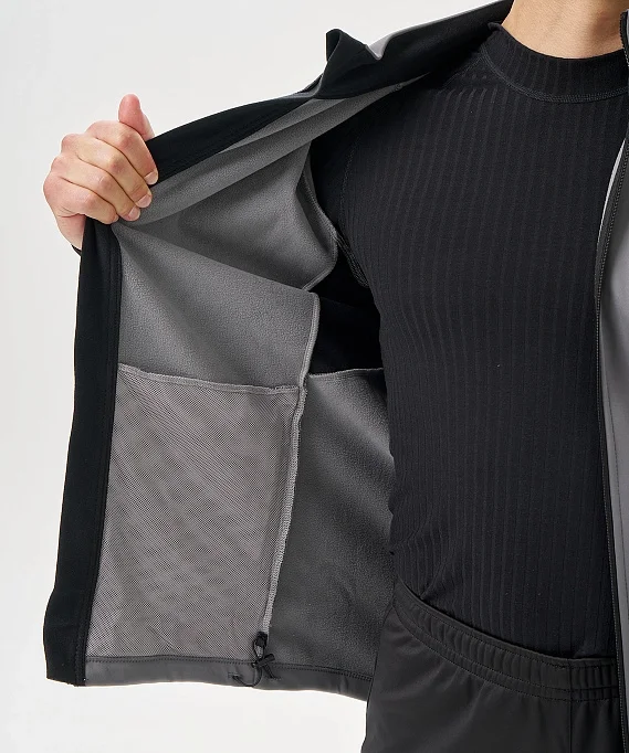 Тренировочная куртка Nordski Core Grey/Black NSM657202