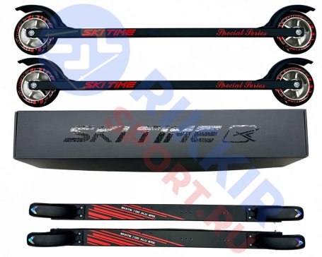 Лыжероллеры SKI TIME SK100 NEW Black/Red 620 (2,5)