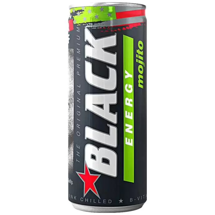 Энергетический напиток BLACK ENERGY CLASSIC (Мохито)