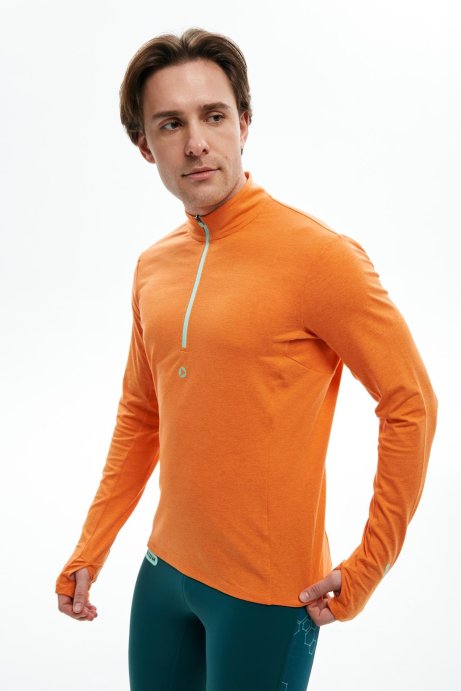 Лонгслив Bivium Разминка 2.0 муж. оранжевый в Нижнем Новгороде