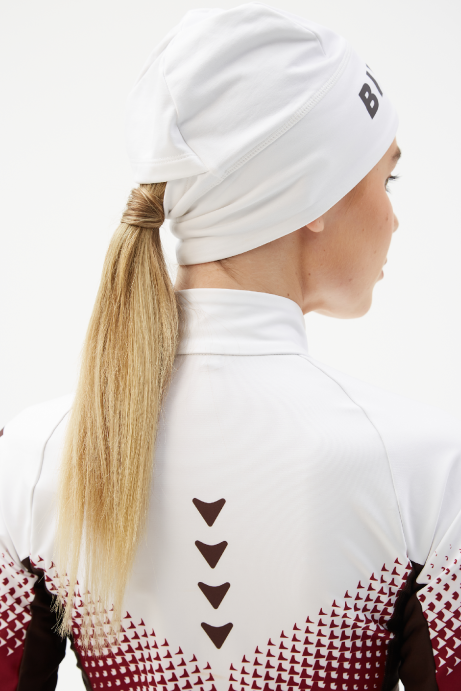 Шапка Bivium жен. &quot;Баланс&quot; белый M (56)