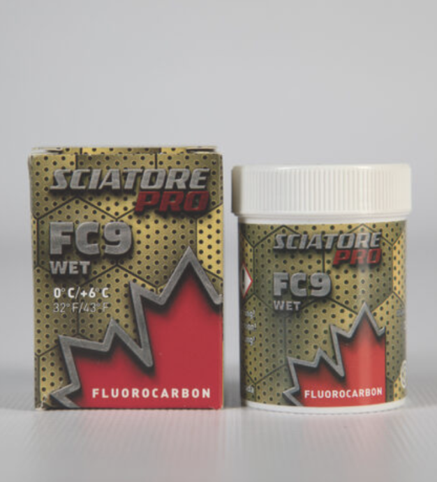 Порошок SCIATORE Pro FC9 WET (бледно желтый) +6/0 30гр