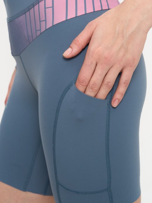 Шорты (спринтерки) Bivium &quot;Спринт 2.0&quot; жен. графит._розов.